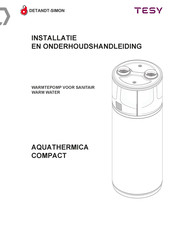 TESY AQUATHERMICA COMPACT Installatie En Onderhoud