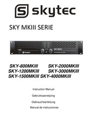 Skytec SKY-800MKIII Gebruiksaanwijzing