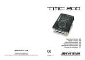 JB Systems TMC 200 Gebruiksaanwijzing