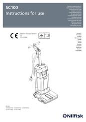 Nilfisk SC100 Gebruiksaanwijzing