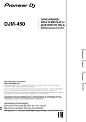 PIONEER DJ DJM-450 Snelstartgids