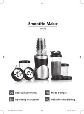 DS Produkte Smoothie Maker 09675 Gebruikershandleiding