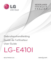 LG LG-E410I Gebruikershandleiding