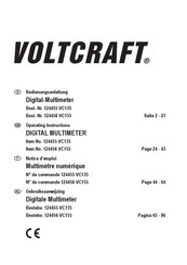 VOLTCRAFT VC135 Gebruiksaanwijzing