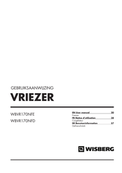 WISBERG WBVR170NFE Gebruiksaanwijzing