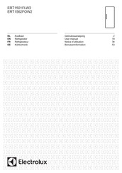 Electrolux ERT1501FLW2 Gebruiksaanwijzing