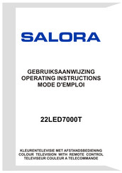 Salora 22LED7000T Gebruiksaanwijzing