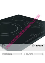 Bosch PIN B Series Gebruiksaanwijzing