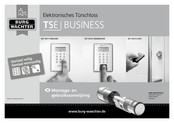 Burg Wächter TSE Business 5013 E-KEY Montage- En Gebruiksaanwijzing