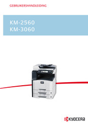 Kyocera KM-3060 Gebruikershandleiding