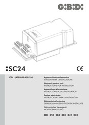 GiBiDi SC24 Gebruiksaanwijzing