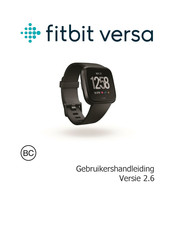Fitbit versa Gebruikershandleiding