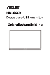 ASus MB166CR Gebruikshandleiding