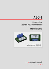 tams elektronik ABC-1 Handleiding