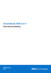 Dell Chromebook 3120 2-in-1 Gebruikershandleiding