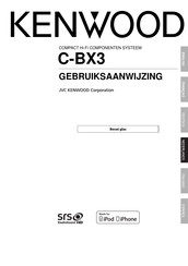 Kenwood C-BX3 Gebruiksaanwijzing