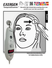Exergen TemporalScanner TAT-5000S-RS232-CORO Gebruikershandleiding