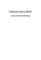 Acer Extensa 4010 Series Gebruikershandleiding