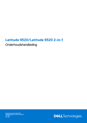 Dell Latitude 9520 Onderhoudshandleiding