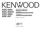 Kenwood KDC-4024V Gebruiksaanwijzing