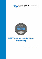 Victron energy MPPT Control Handleiding