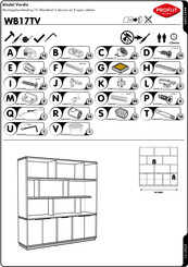 Profijt Meubel WB17TV Montagehandleiding