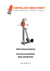 Kernlochbohrer KBS-252/M-PRO Gebruiksaanwijzing