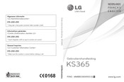 LG KS365 Gebruikershandleiding