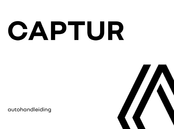 Renault CAPTUR 2024 Handleiding