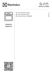 Electrolux KODDP77H Gebruiksaanwijzing