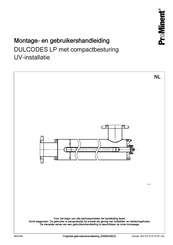 ProMinent DULCODES LP Montage- En Gebruikershandleiding