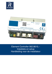 REYNAERS Element Controller 062.8610 Series Handleiding Voor De Installateur