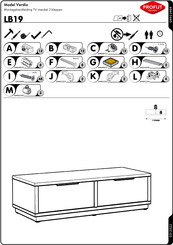 Profijt Meubel LB19 Montagehandleiding