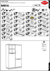 Profijt Meubel BAR16 Montagehandleiding