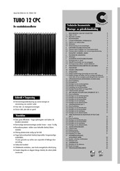 Consolar TUBO 12 CPC Montage- En Gebruikshandleiding