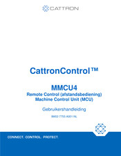 Cattron CattronControl MMCU4 Gebruikershandleiding