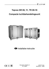 SystemAir Topvex TR 12 Installatie-Instructie