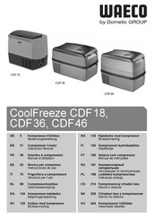 Dometic GROUP WAECO CoolFreeze CDF36 Gebruiksaanwijzing