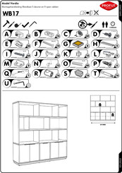 Profijt Meubel Verdio WB17 Montagehandleiding