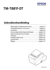 Epson TM-T70II-DT Gebruikershandleiding