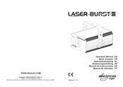 JB Systems LASER BURST III Gebruiksaanwijzing