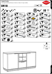 Profijt Meubel Verdio DR18 Montagehandleiding
