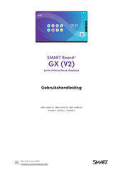 SMART Board GX V2 Series Gebruikshandleiding