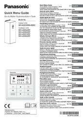 Panasonic WH-UD07JE5 Snelgids
