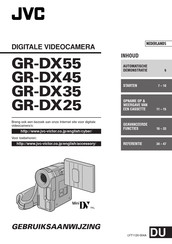 JVC GR-DX55 Gebruiksaanwijzing