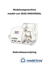 model-tray model-cut 2020 UNIVERSAL Gebruiksaanwijzing