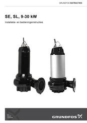 Grundfos SL Installatie- En Bedieningsinstructies