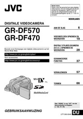 JVC GR-DF470 Gebruiksaanwijzing