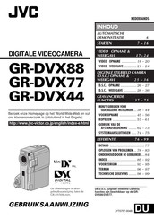 JVC GR-DVX44 Gebruiksaanwijzing