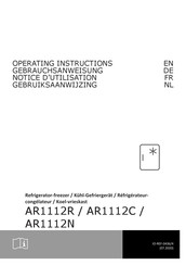 Amica AR1112R Gebruiksaanwijzing